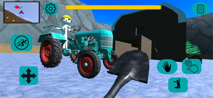 Ice Snowman Neighbor screenshot 2