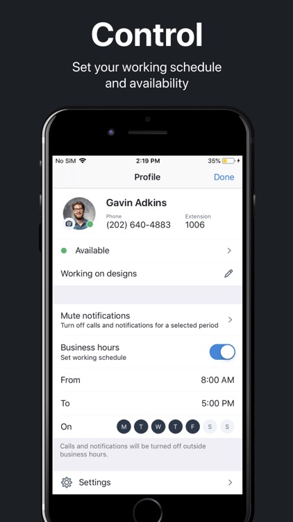 8x8 Virtual Office screenshot-4
