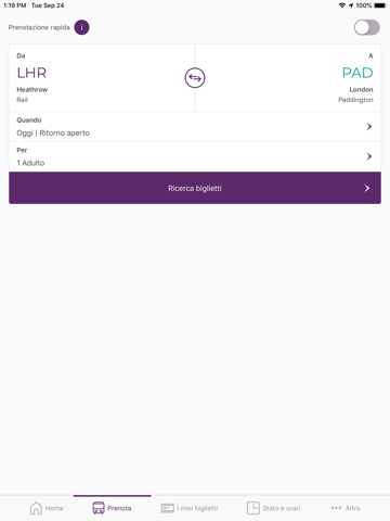 Heathrow Express screenshot 2