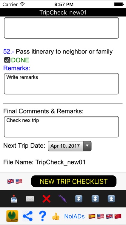 Easy Trip Checklist screenshot-3