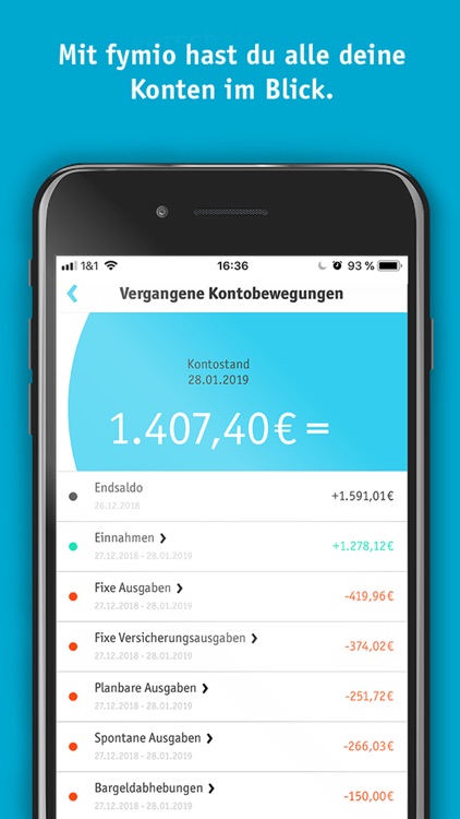 fymio: Die smarte Finanzapp