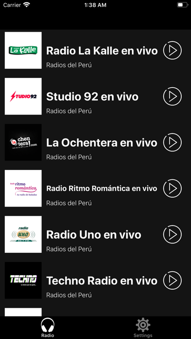 Radio Perú; Radios FM Peruanas screenshot 3