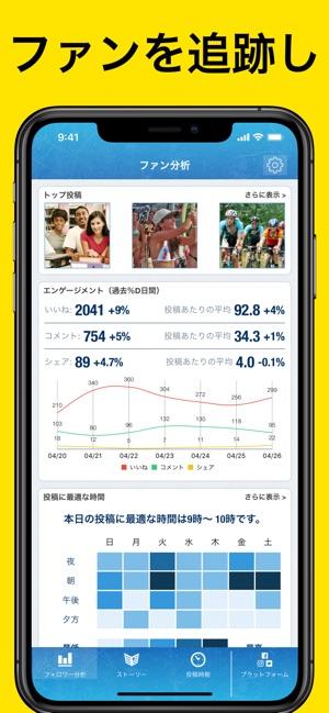 フェイスブック用マイトップファン ソーシャルトラッカー をapp Storeで