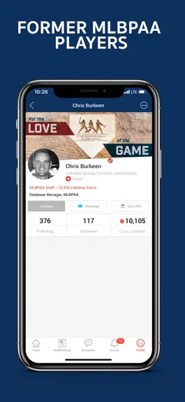 Game screenshot MLBPAA Clubhouse hack