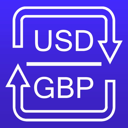 USD and GBP converter icon