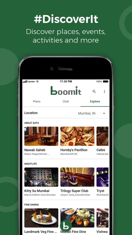 BoomIt - Instant Social Plans