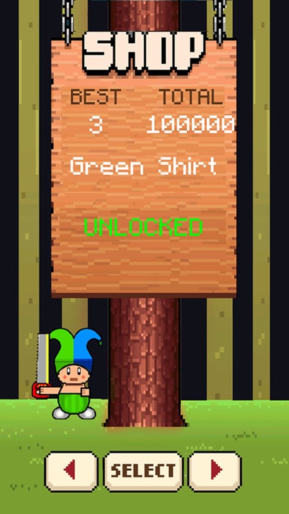 Funny timber baby - timberman screenshot-3