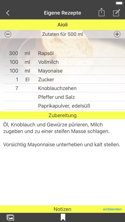 Eigene Rezepte screenshot-3