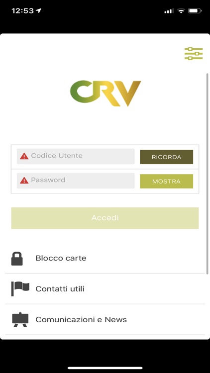 CRV Mobile Banking