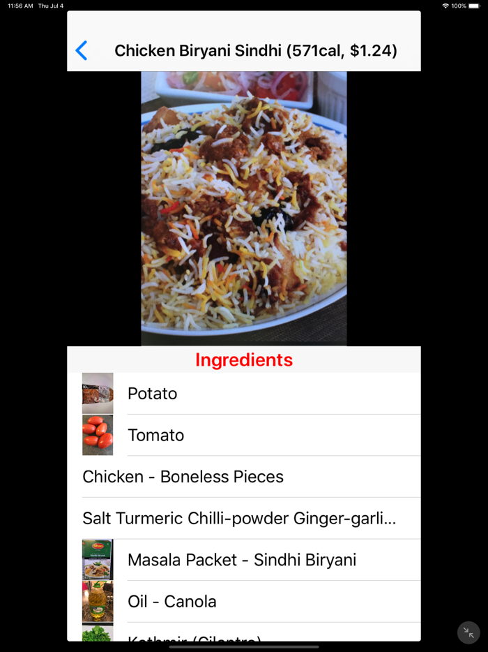 Groceries Shopping Assistant