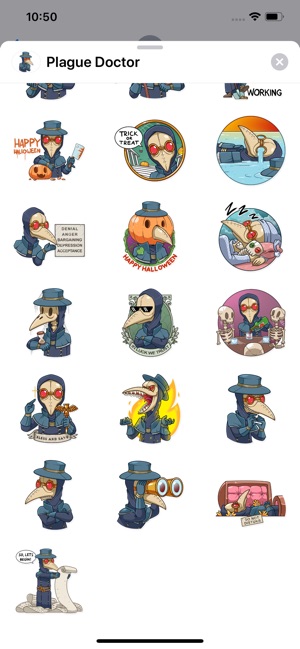 Plague Doctor Sticker Pack(圖2)-速報App