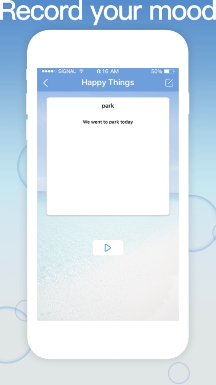 Mood box-Voice&Text record screenshot-3