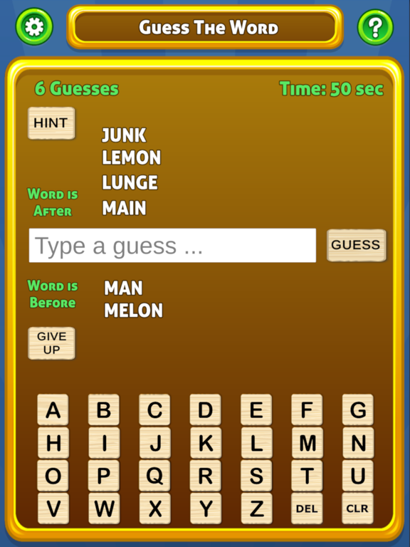 Screenshot #4 pour Guess The Word Game