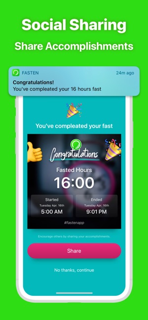 Fasten - Fasting Tracker App(圖7)-速報App