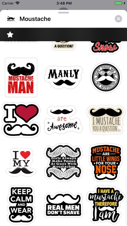 Moustache - Mustache Stickers screenshot-4