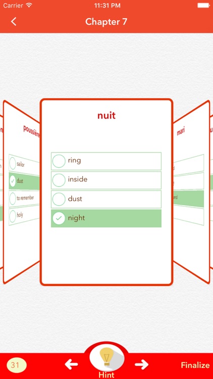 French Vocabulary Flashcards- screenshot-3