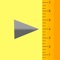 Height Ruler is an app which uses your device's barometer to detect air pressure changes and calculates an object's height