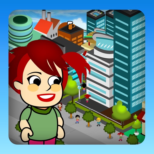 Business City Lite - Free Icon