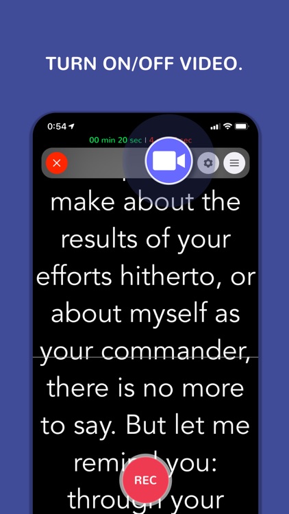 Prof. Hornet Teleprompter Lite screenshot-6