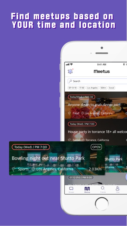 Meetus - Hangout anywhere NOW