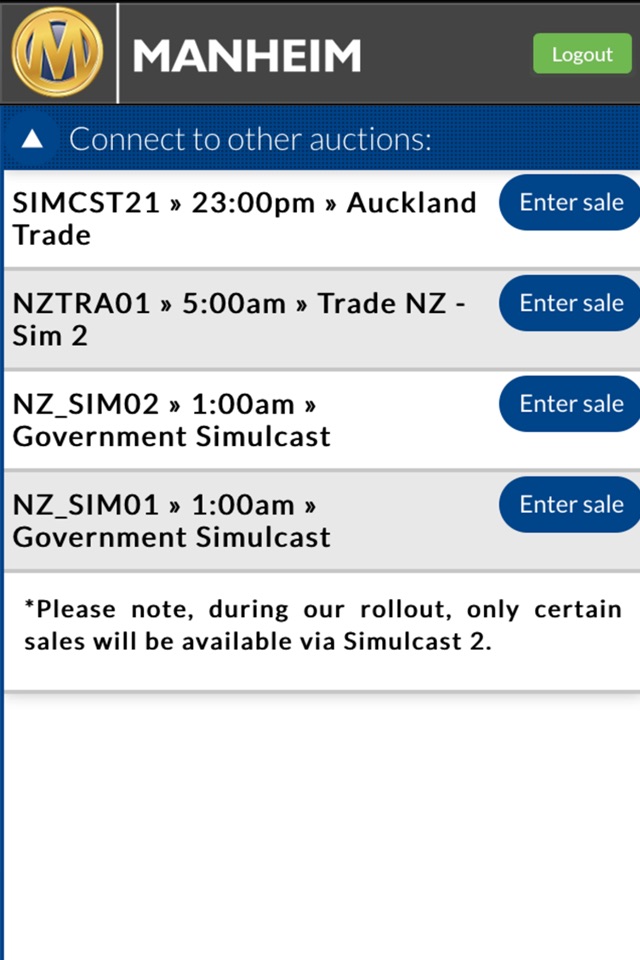 Manheim Simulcast New Zealand screenshot 2