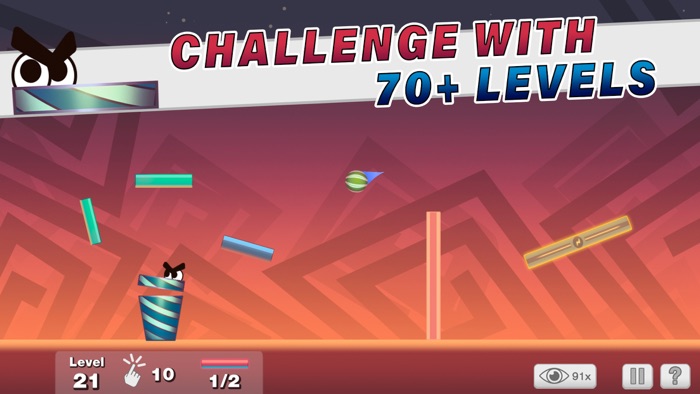 Trick Shot Puzzle Game