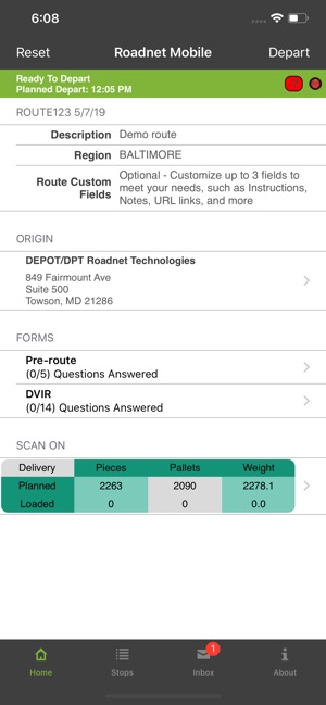 Roadnet Mobile