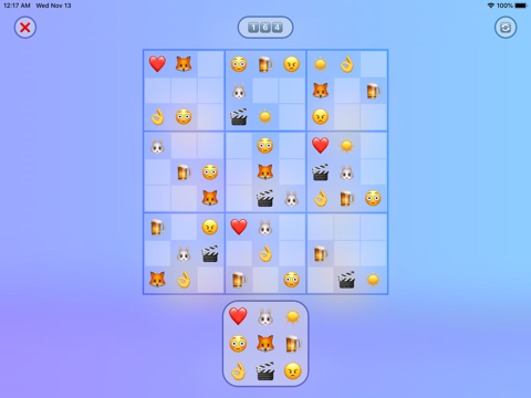 Jan's Emoji Sudoku screenshot 2