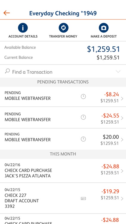 SunTrust Mobile App
