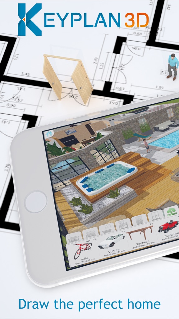 【图】Keyplan 3D – Home design(截图1) 【图】Keyplan 3D – Home design(截图1)