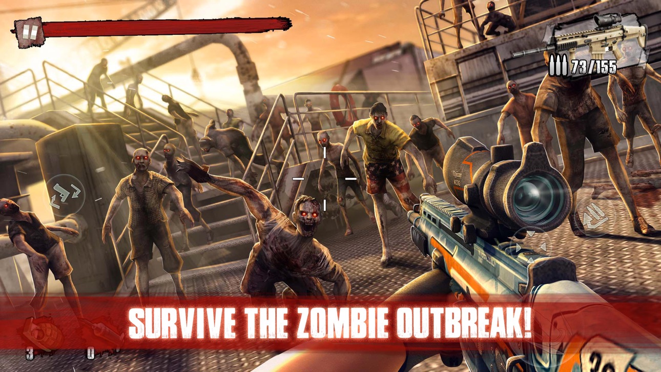 Zombie Frontier 3: Sniper FPS - Free Hack screenshot 6 - iOS game interface