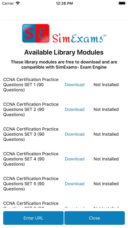 SimExam Exam Engine