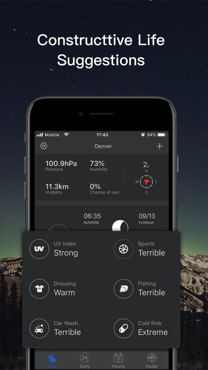 Weather-Dark Mode Weather App screenshot-4