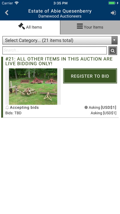 Damewood Auctioneers screenshot-3