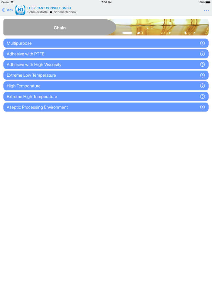 Lubcon H1 Consultant