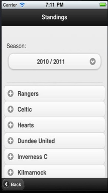 Scottish Football App screenshot-0