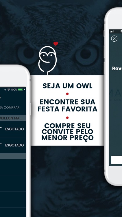 Owls - Descontos em Eventos