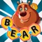 Find hidden words and feed our lovely bear