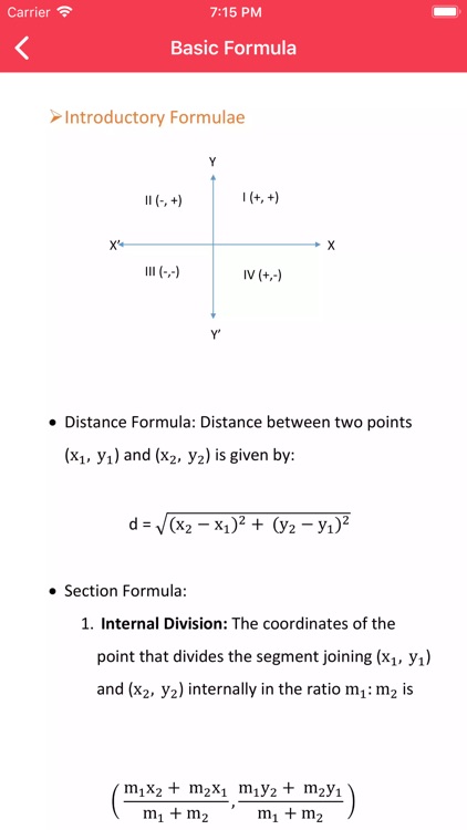 All Geometry Formulas