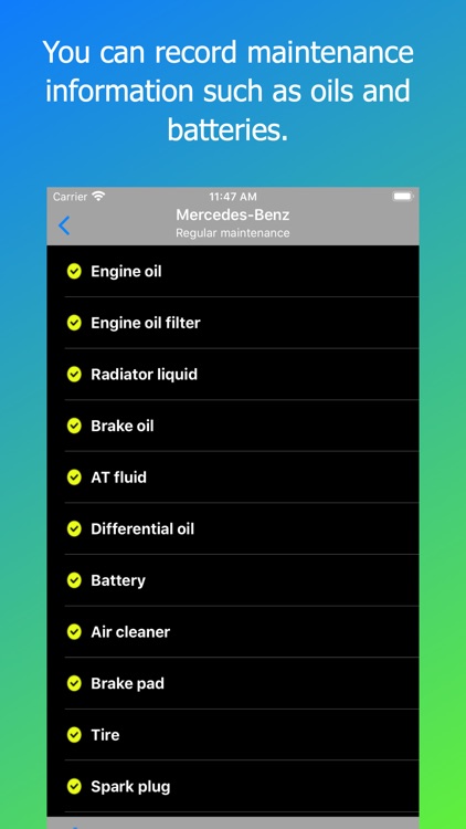 Car Manager for maintenance screenshot-3