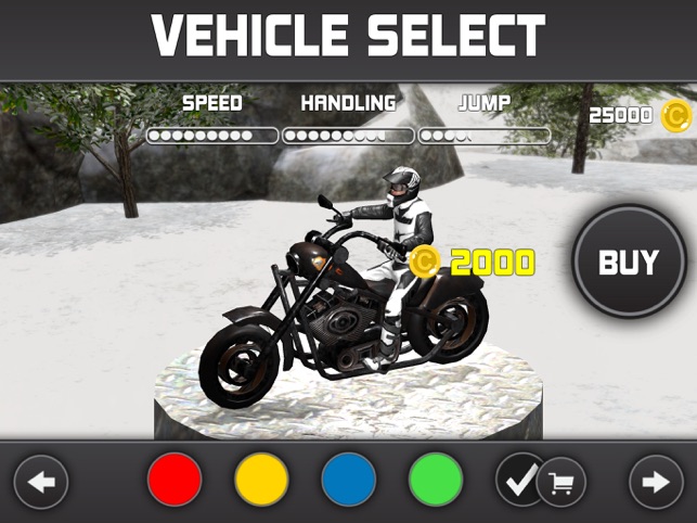 Bike Trials Winter 2, game for IOS