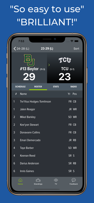 TCU Football Schedules(圖3)-速報App