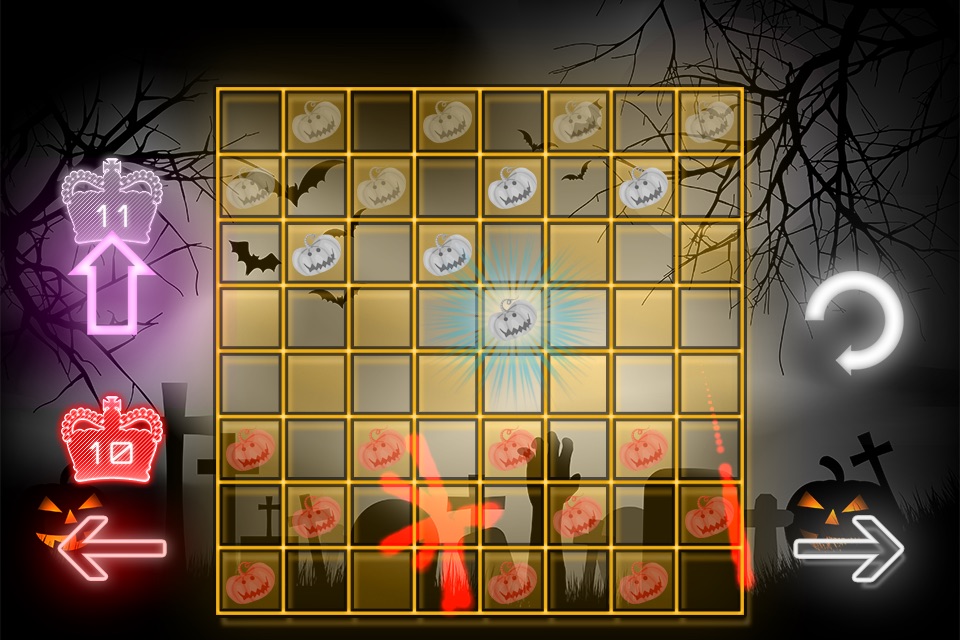 Halloween Checkers screenshot 2