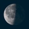 View all the moon's properties in one simple graphic, using your location MoonClock calculates the moon's appearance and is constantly updated in real-time