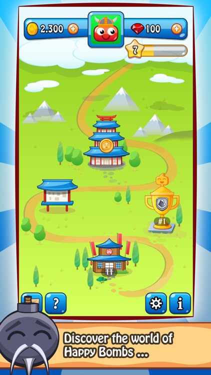 Happy Bombs - Connect 3+ Game screenshot-3