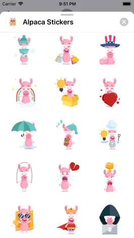 Game screenshot Alpaca Stickers mod apk