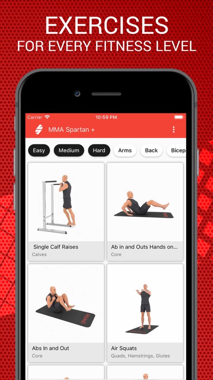 MMA Spartan Workouts Pro screenshot-0