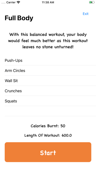 Work It Out - Fitness App screenshot 2