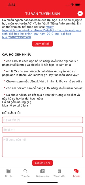 HUEUNI - Tuyển Sinh(圖5)-速報App