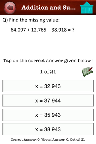 Test Of Numerical Ability Math screenshot 3